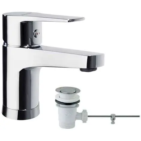 MITIGEUR RAMON SOLER TITANIUM LAVABO AVEC VIDAGE ABS